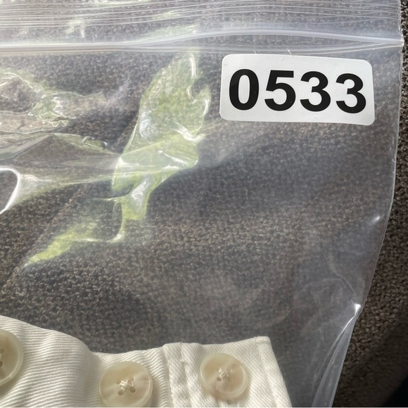 GAP Women’s High Rise Button-Fly Shorts 10 Milk - Picture 10 of 11